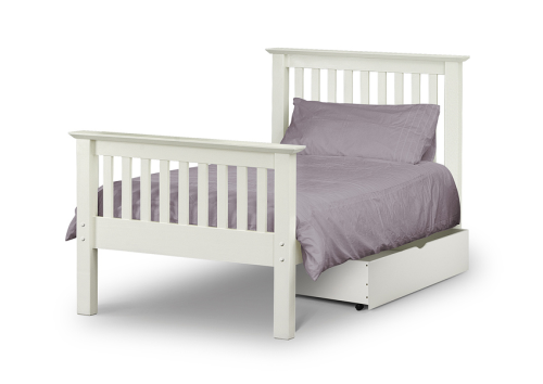 Barcelona Bed High Foot End Pie 90cm