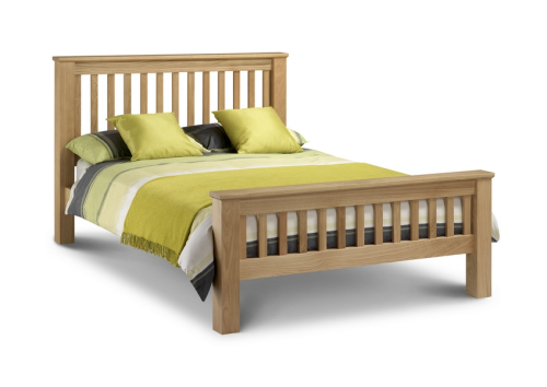Amsterdam Oak Bed 135cm