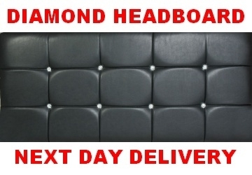 Diamond chocloate headboard